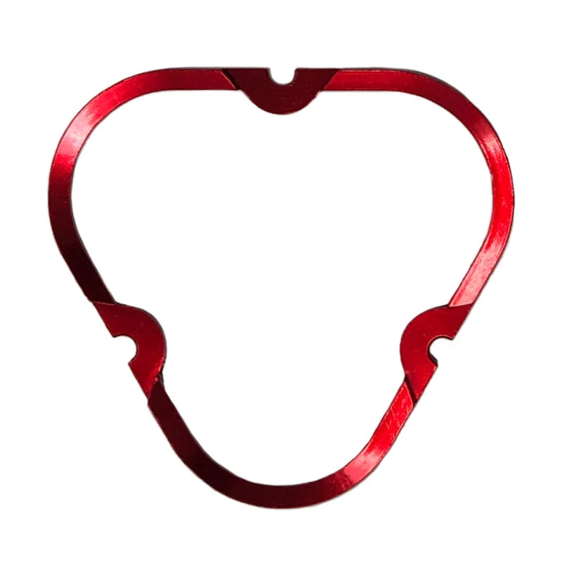 KC HiLiTES FLEX ERA 3 Color Bezel Ring Red (ea) - Side View