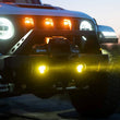 Load image into Gallery viewer, KC HiLiTES FLEX ERA 3 Dual Mode SAE Fog Lights - 2-Light Master Kit for Jeep Aftermarket Bumpers - Back View
