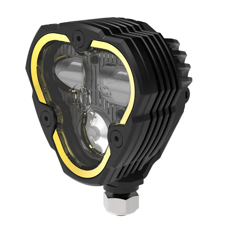 KC HiLiTES FLEX ERA 3 Dual Mode SAE Fog Lights - 2-Light Master Kit for Jeep JK/JL/JT Steel Bumpers - Additional View 7