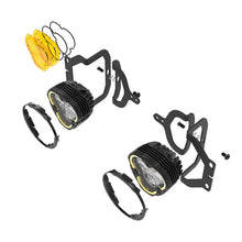 Load image into Gallery viewer, KC HiLiTES FLEX ERA 3 Dual Mode SAE Fog Lights - 2-Light Master Kit for Jeep JL/JT Sport Bumpers - Installation View