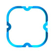 Load image into Gallery viewer, KC HiLiTES FLEX ERA 4 Color Bezel Ring Blue (ea) - Main Product View