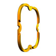 Load image into Gallery viewer, KC HiLiTES FLEX ERA 4 Color Bezel Ring Gold (ea) - Installation View