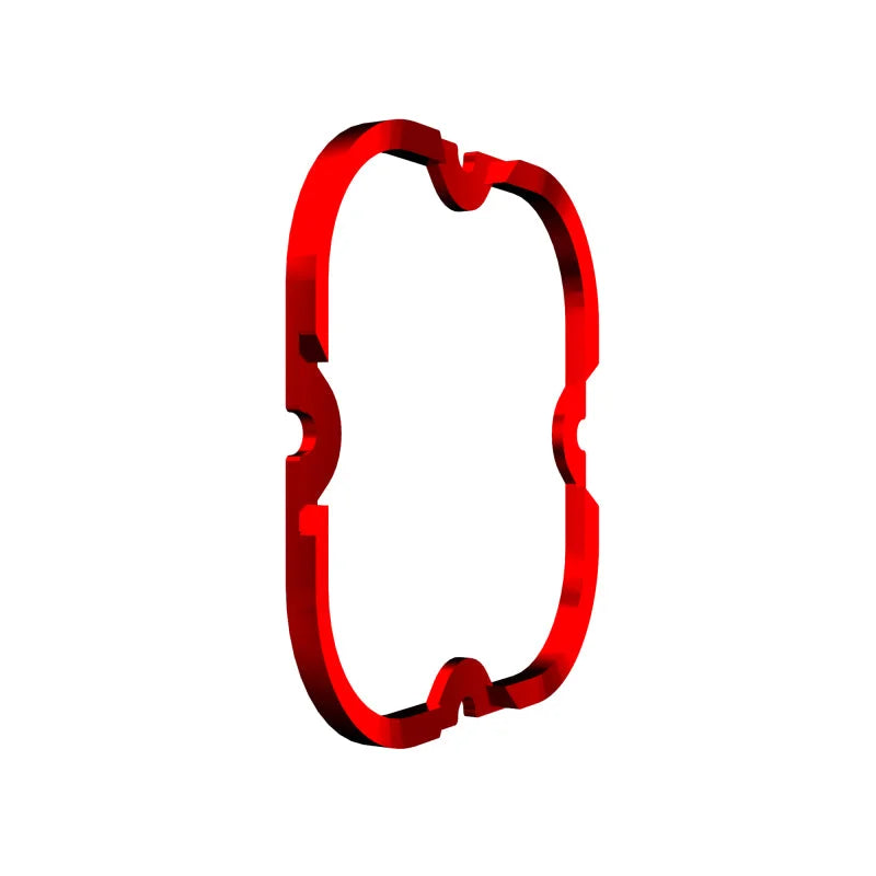KC HiLiTES FLEX ERA 4 Color Bezel Ring Red (ea) - Installation View