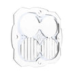 Load image into Gallery viewer, KC HiLiTES FLEX ERA 4 Combo Beam Lens Replacement (ea) - Clear - Side View