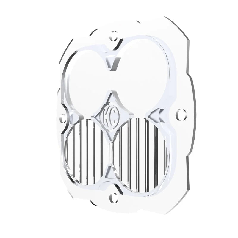 KC HiLiTES FLEX ERA 4 Combo Beam Lens Replacement (ea) - Clear - Detail View