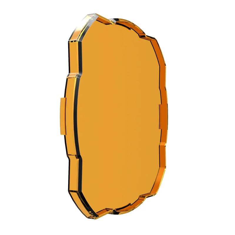 KC HiLiTES FLEX ERA 4 Light Shield Hard Cover (ea) - Amber - Additional View 5