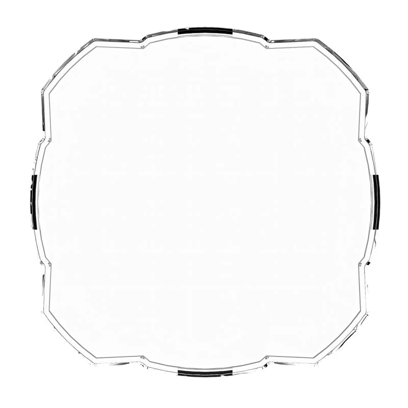 KC HiLiTES FLEX ERA 4 Light Shield Hard Cover (ea) - Clear - Main Product View