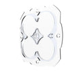 Load image into Gallery viewer, KC HiLiTES FLEX ERA 4 Spot Beam Lens Replacement (ea) - Clear - Side View