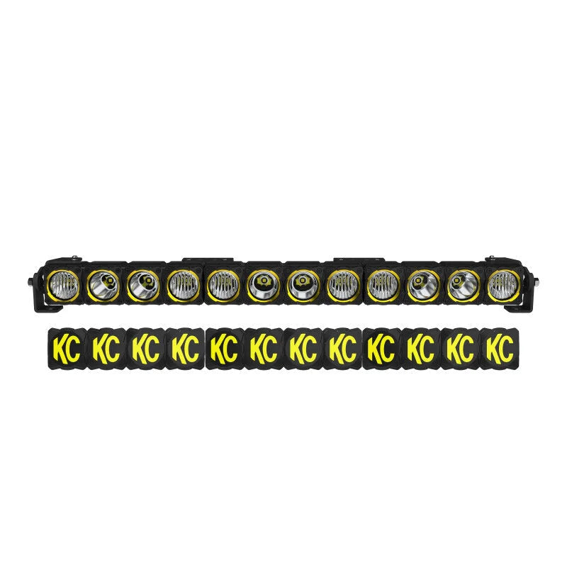 KC HiLiTES FLEX ERA LED 30in. Light Bar - Master Kit - Side View