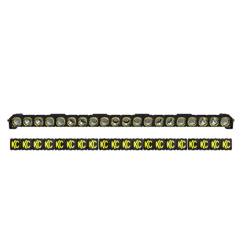KC HiLiTES FLEX ERA LED 50in. Light Bar - Master Kit - Side View