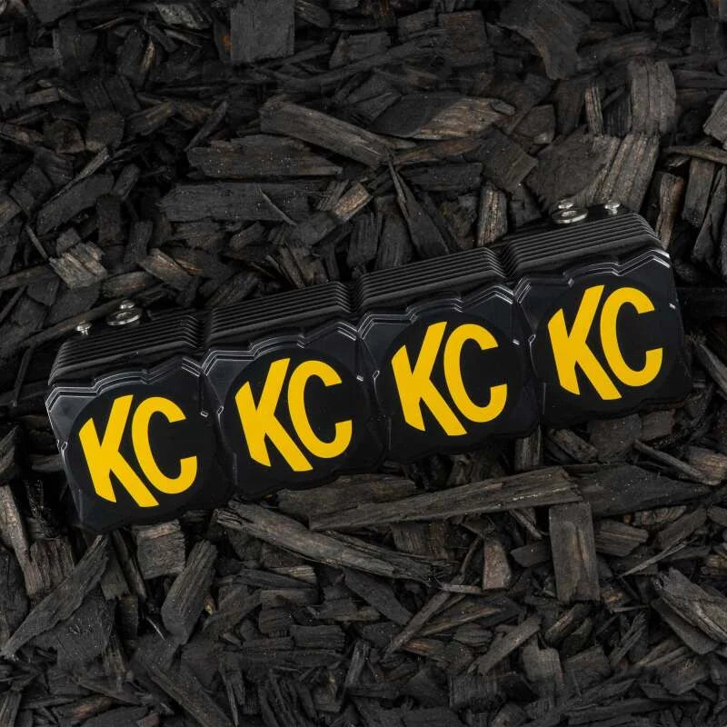 KC HiLiTES FLEX ERA LED Light Bar 10in. Light Cover - Black (COVER ONLY) - Installation View