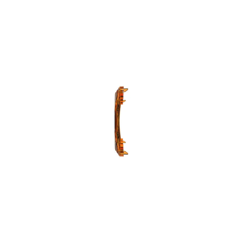 KC HiLiTES FLEX ERA LED Light Bar 10in. Light Shield - Amber (SHIELD ONLY) - Additional View 8