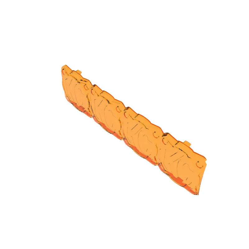 KC HiLiTES FLEX ERA LED Light Bar 10in. Light Shield - Amber (SHIELD ONLY) - Additional View 9