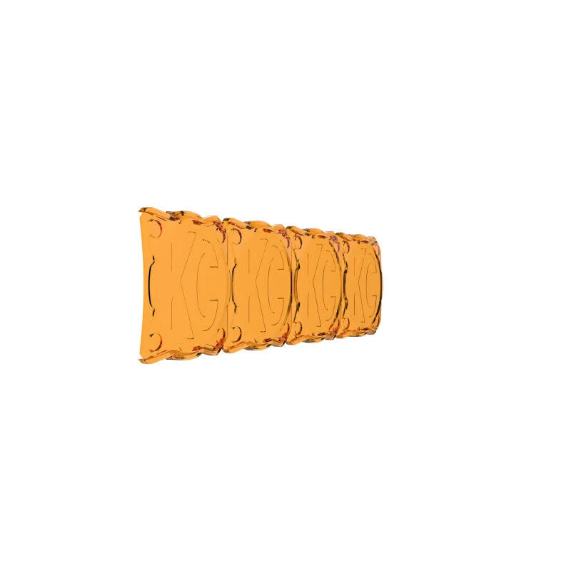 KC HiLiTES FLEX ERA LED Light Bar 10in. Light Shield - Amber (SHIELD ONLY) - Additional View 13