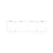 Load image into Gallery viewer, KC HiLiTES FLEX ERA LED Light Bar 10in. Light Shield - Clear (SHIELD ONLY) - Main Product View