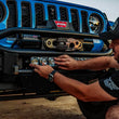 Load image into Gallery viewer, KC HiLiTES FLEX ERA LED Light Bar 10in. Light Shield - Clear (SHIELD ONLY) - Back View