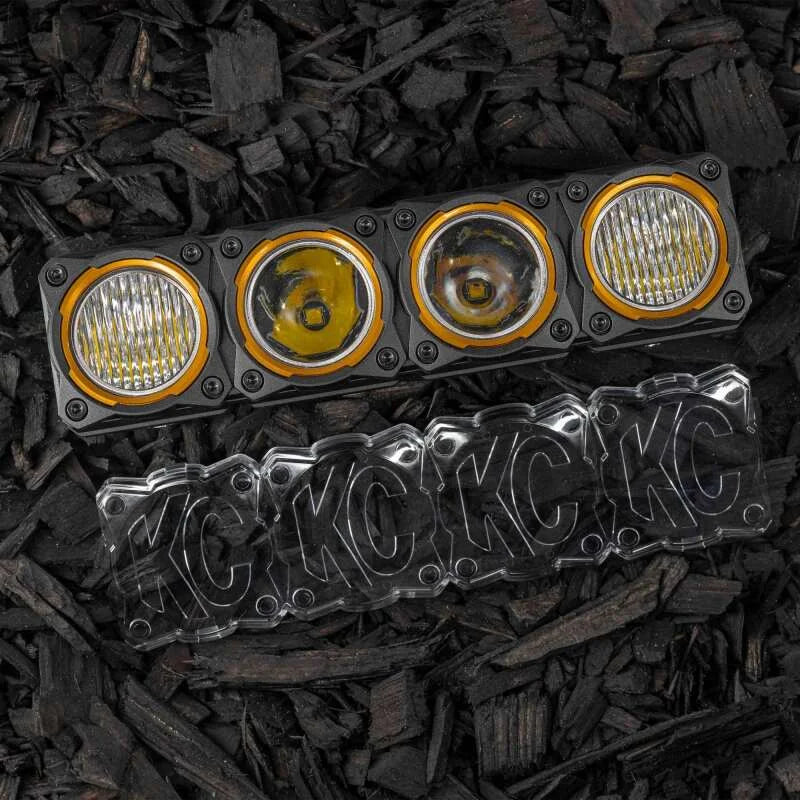 KC HiLiTES FLEX ERA LED Light Bar 10in. Light Shield - Clear (SHIELD ONLY) - Additional View 5