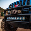 Load image into Gallery viewer, KC HiLiTES FLEX ERA LED Light Bar 10in. Light Shield - Clear (SHIELD ONLY) - Additional View 6