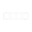 Load image into Gallery viewer, KC HiLiTES FLEX ERA LED Light Bar 10in. Light Shield - Clear (SHIELD ONLY) - Additional View 8