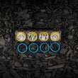 Load image into Gallery viewer, KC HiLiTES FLEX ERA LED Light Bar Bezel Kit for 10in. Segments - Blue - Additional View 6