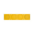 Load image into Gallery viewer, KC HiLiTES FLEX ERA LED Performance Yellow Combo Lens for Light Bars - Main Product View