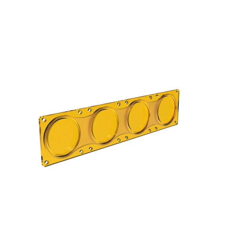 KC HiLiTES FLEX ERA LED Performance Yellow Spot Beam Lens for Light Bars - Additional View 7