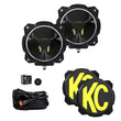 Load image into Gallery viewer, KC HiLiTES Gravity Titan LED 6in. - Pair Pack (Spot Beam) - Main Product View