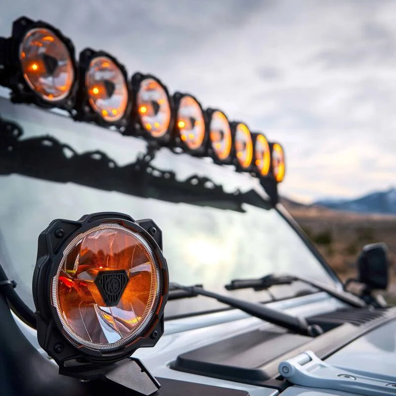 KC HiLiTES Gravity Titan LED 6in. - Single Light (Wide-40 Beam) - Additional View 10