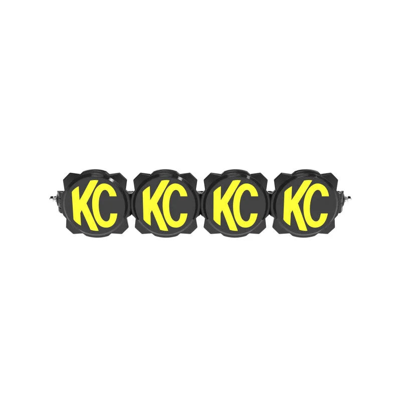 KC HiLiTES Gravity Titan LED Light Bar - 26in. (4-Light) - Back View