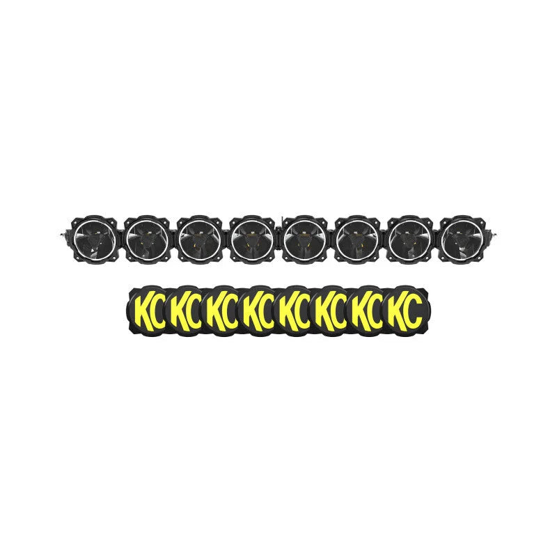 KC HiLiTES Gravity Titan LED Light Bar - 50in. (8-Light) - Main Product View