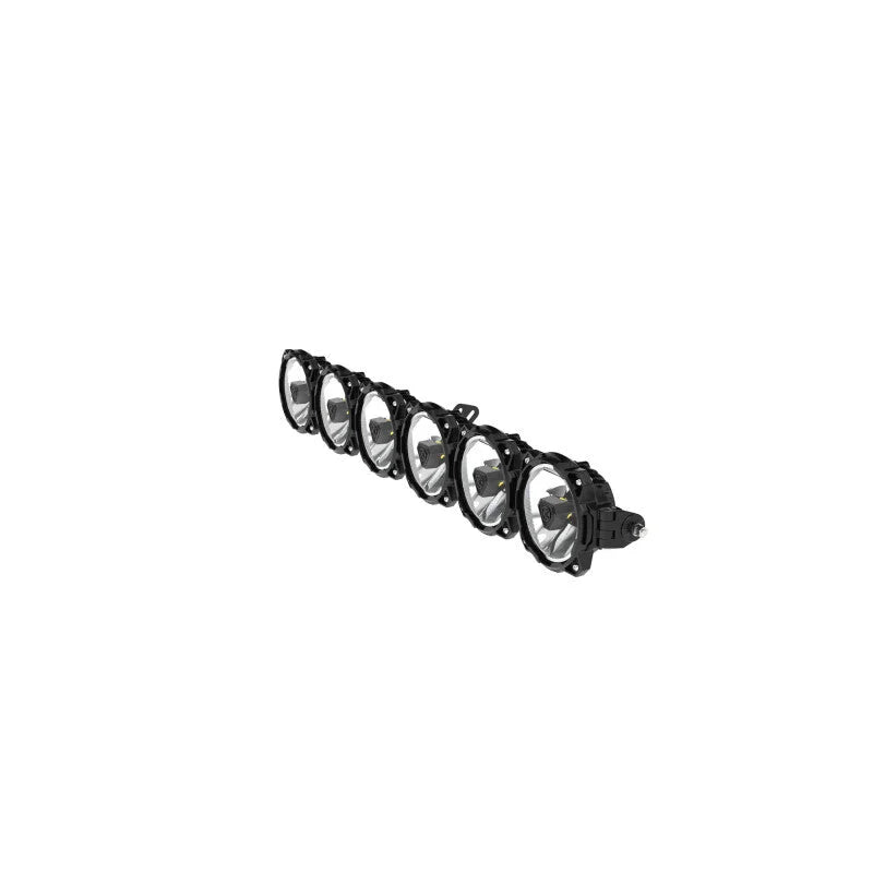KC HiLiTES Gravity Titan LED Light Bar for Bronco Bumper - 39in. (6-Light) - Back View
