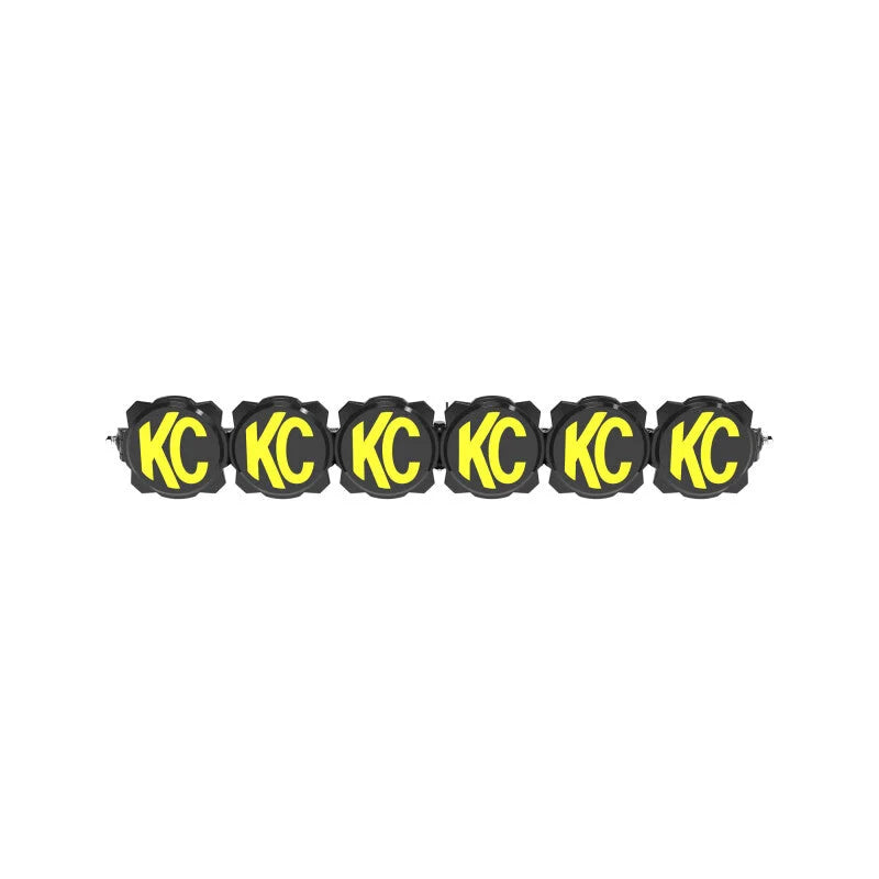 KC HiLiTES Gravity Titan LED Light Bar for Bronco Bumper - 39in. (6-Light) - Installation View
