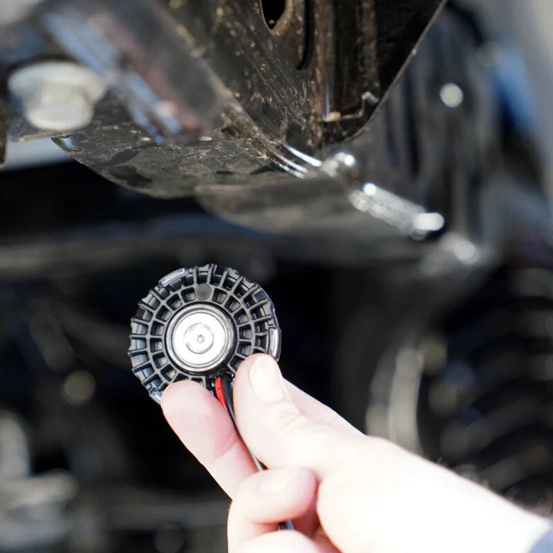 KC HiLiTES Magnet Mount Kit for Cyclone LED V2 Lights - 6 Pack - Installation View