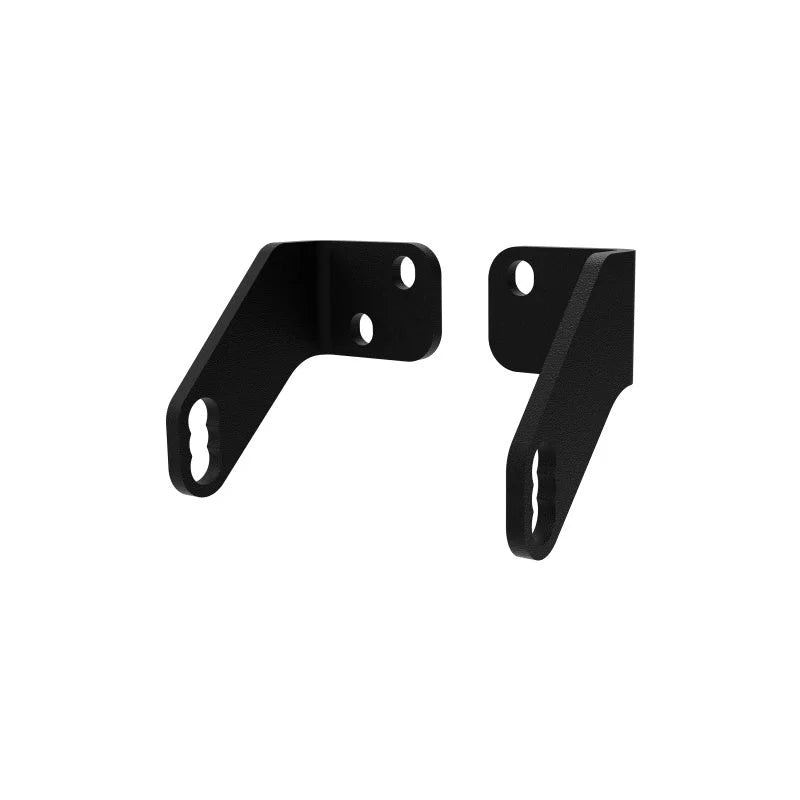 KC HiLiTES Platform One FE1 Rear Roof Rack Light Mounts (Does Not Include Rack) - Installation View