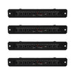Load image into Gallery viewer, KC HiLiTES Platform One Profile 10in. SideCast Flush Mount Lights (Does Not Include Rack) - Side View
