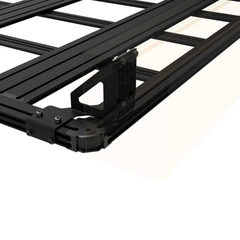 KC HiLiTES Platform One Roof Rack Awning Mounts (Does Not Include Rack) - Back View
