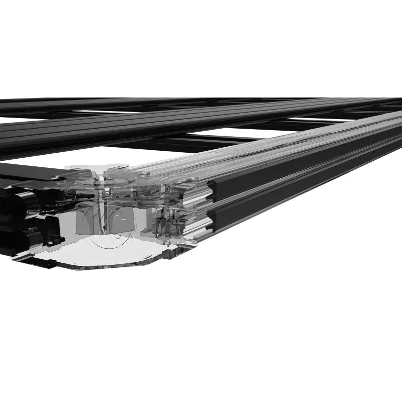 KC HiLiTES Platform One Roof Rack Channel Cover (Does Not Include Rack) - Side View