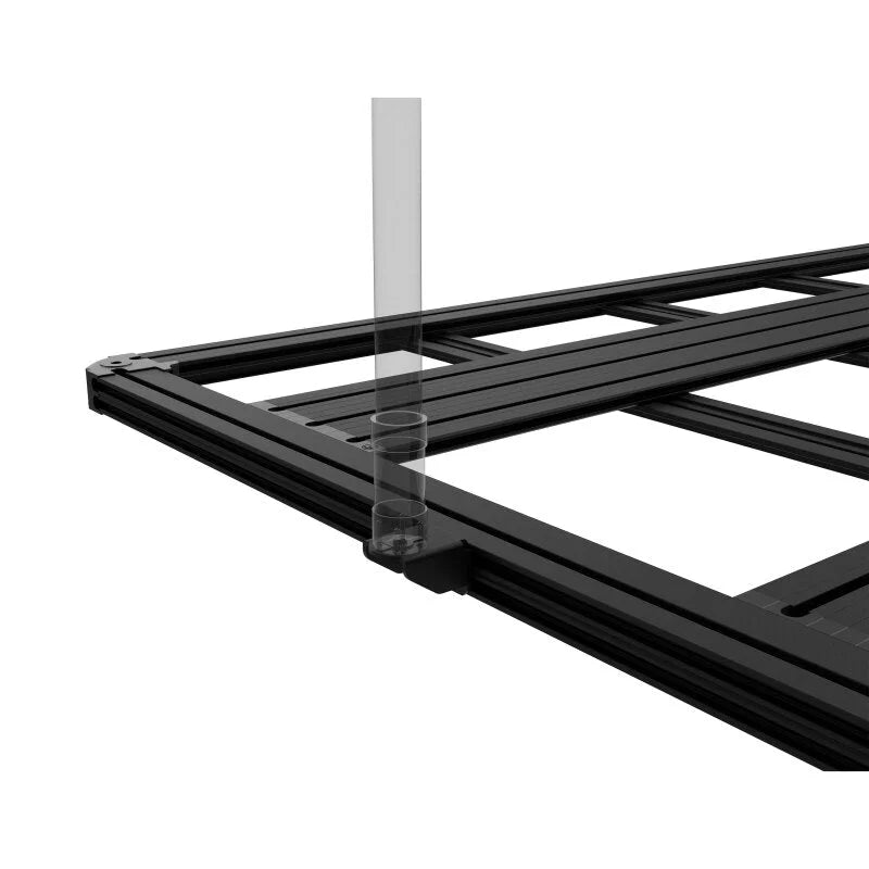 KC HiLiTES Platform One Roof Rack NMO Antenna Mount (Does Not Include Rack) - Side View