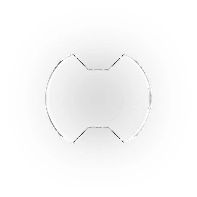 KC HiLiTES SlimLite 6in Light Shield - SAE Driving Beam - Clear - Detail View