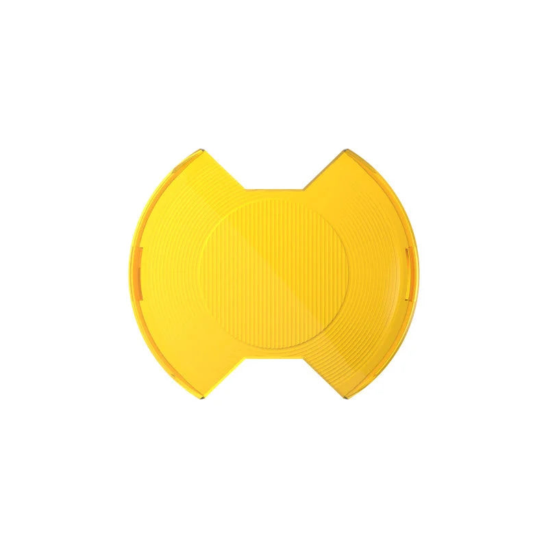 KC HiLiTES SlimLite 6in Light Shield - SAE Driving Beam - Selective Yellow - Detail View