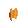 Load image into Gallery viewer, KC HiLiTES SlimLite 8in. LED Light Shield Driving (Shield Only) - Amber - Additional View 8