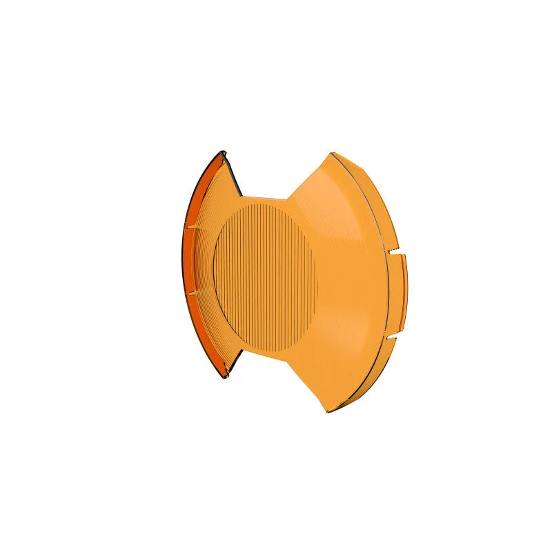 KC HiLiTES SlimLite 8in. LED Light Shield Driving (Shield Only) - Amber - Additional View 9