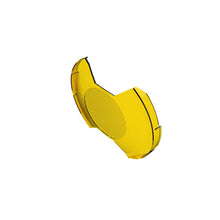 Load image into Gallery viewer, KC HiLiTES SlimLite 8in. LED Light Shield SAE Driving (Shield Only) - Selective Yellow - Additional View 7