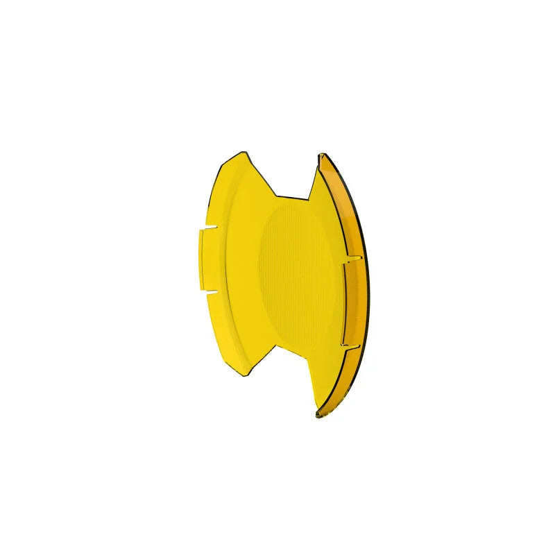 KC HiLiTES SlimLite 8in. LED Light Shield SAE Driving (Shield Only) - Selective Yellow - Additional View 8