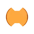 Load image into Gallery viewer, KC HiLiTES SlimLite 8in. LED Light Shield (Shield Only) - Amber - Main Product View