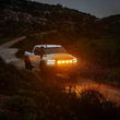 Load image into Gallery viewer, KC HiLiTES SlimLite 8in. LED Light Shield (Shield Only) - Amber - Additional View 6