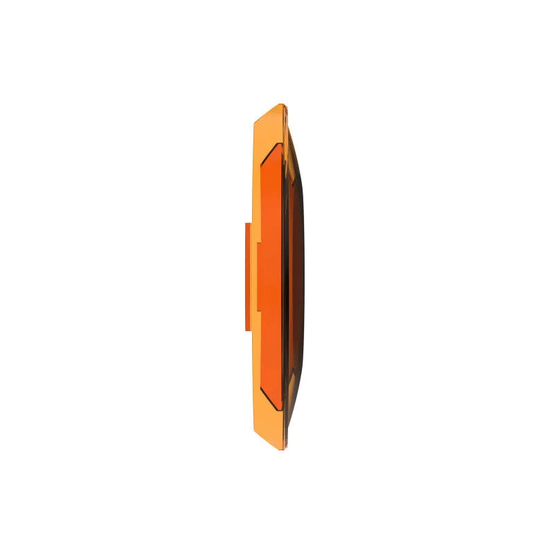 KC HiLiTES SlimLite 8in. LED Light Shield (Shield Only) - Amber - Additional View 8