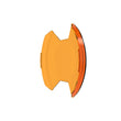 Load image into Gallery viewer, KC HiLiTES SlimLite 8in. LED Light Shield (Shield Only) - Amber - Additional View 9