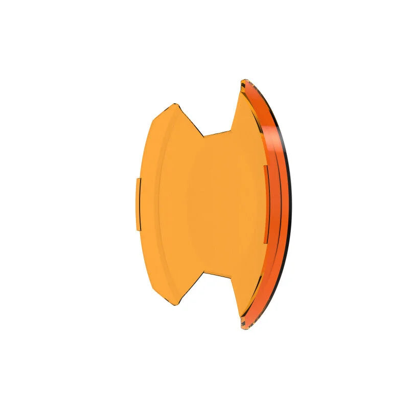KC HiLiTES SlimLite 8in. LED Light Shield (Shield Only) - Amber - Additional View 9