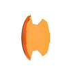 Load image into Gallery viewer, KC HiLiTES SlimLite 8in. LED Light Shield (Shield Only) - Amber - Additional View 10